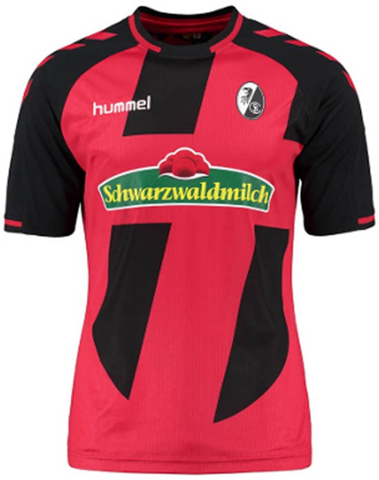 Форма футбольного клуба Фрайбург 2016/2017 (комплект: футболка + шорты + гетры)