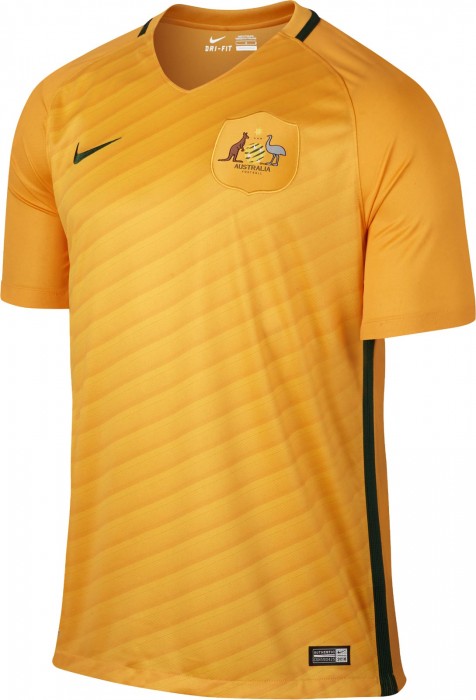 Детская форма Сборная Австралии 2016/2017 (комплект: футболка + шорты + гетры)