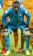 Мужская форма голкипера сборной Кот-д`Ивуара 2016/2017 (комплект: футболка + шорты + гетры)