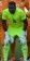 Мужская форма голкипера сборной Кот-д`Ивуара 2016/2017 (комплект: футболка + шорты + гетры)