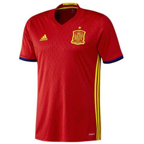Детская форма Сборная Испании 2016/2017 (комплект: футболка + шорты + гетры)