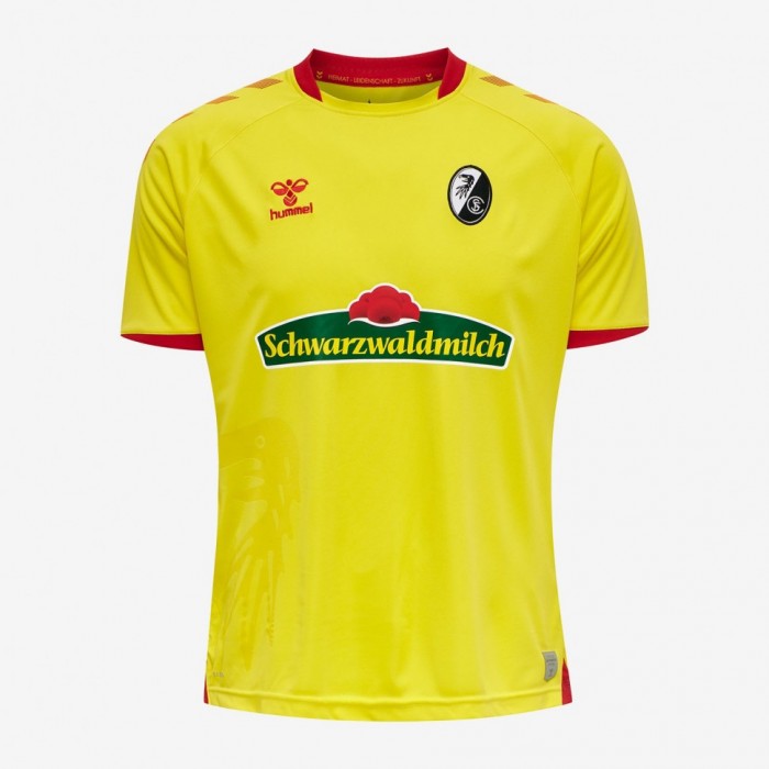 Детская футболка футбольного клуба Фрайбург 2020/2021 Резервная 