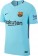 Форма игрока футбольного клуба Барселона Жерар Пике (Gerard Pique) 2017/2018 (комплект: футболка + шорты + гетры)