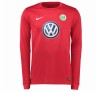 Мужская форма голкипера футбольного клуба Вольфсбург 2016/2017 (комплект: футболка + шорты + гетры)