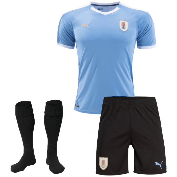 Форма сборной Уругвая по футболу 2019/2020 (комплект: футболка + шорты + гетры) 