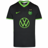 Детская футболка футбольного клуба Вольфсбург 2020/2021 Гостевая 