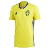 Футбольная форма сборной Швеции по футболу на ЧМ-2018 (Комплект: футболка + шорты + гетры)