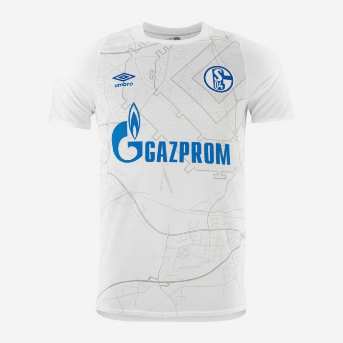 Детская футболка  футбольного клуба Шальке 04  2020/2021 Гостевая 
